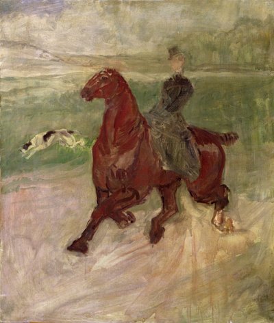 The Amazon by Henri de Toulouse Lautrec